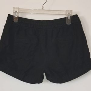 Old Navy black linen shorts.